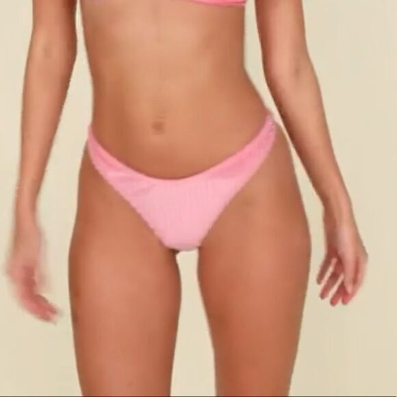 Dippin Daisy's Velvet Rib SEAPORT Thong Bikini Bottom - Picture 10 of 16